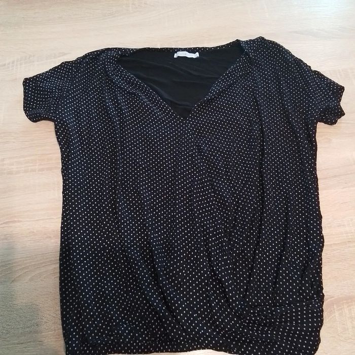 tshirt noir et blanc