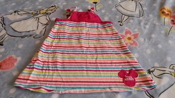 Robe Disney Minnie 12 mois neuf