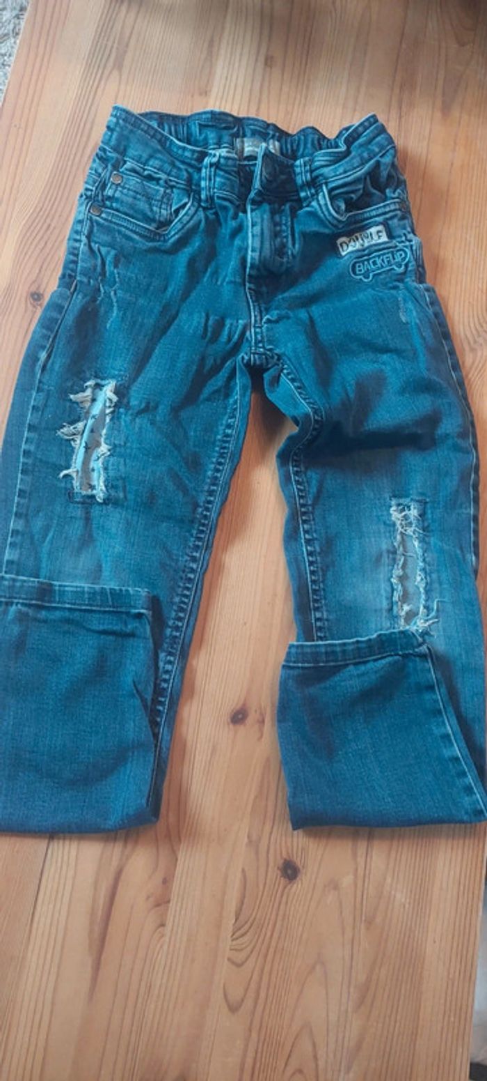 Jean bleu - photo numéro 4