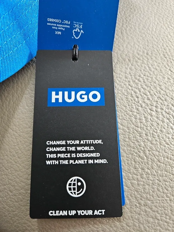 Casquette bleue Hugo Boss - photo numéro 5