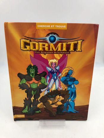 Livre cherche et trouve Gormiti les seigneurs de la nature