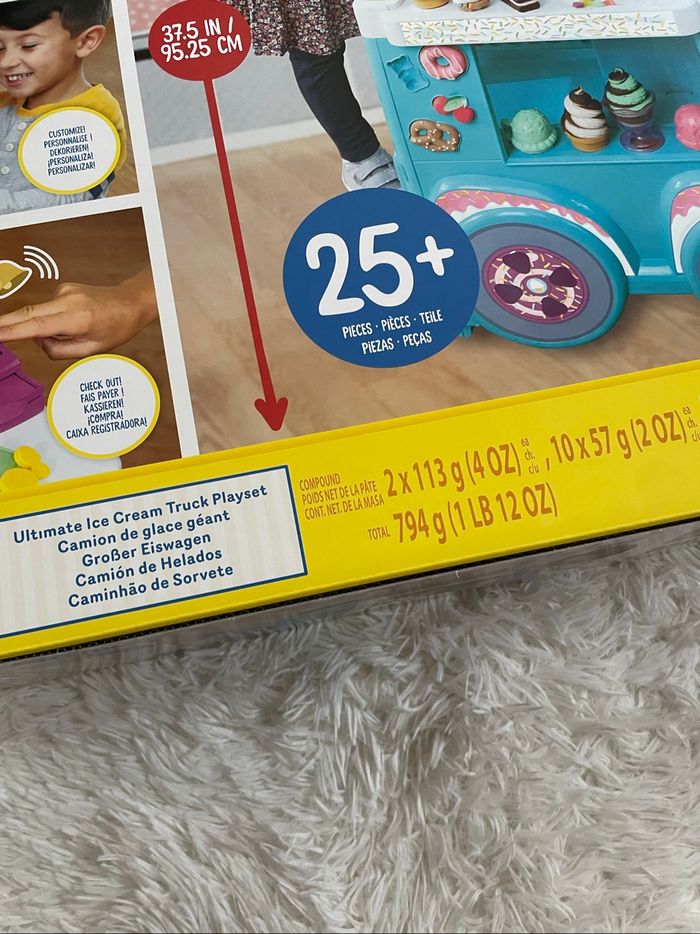 Play-Doh - Camion de glace géant pâte à modelé - C139 - photo numéro 2