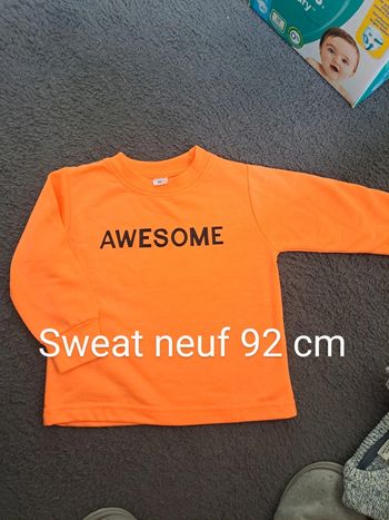 Sweat orange 92 cm