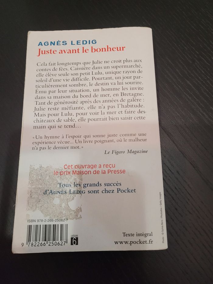 Livre d'Agnès Ledig - photo numéro 2