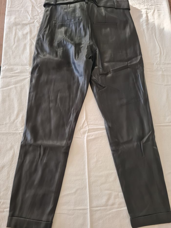 Jeans simili cuir - photo numéro 3