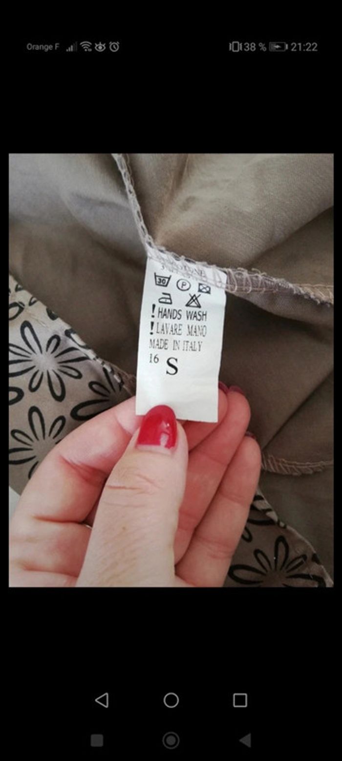 Robe bustier taupe taille S - photo numéro 3