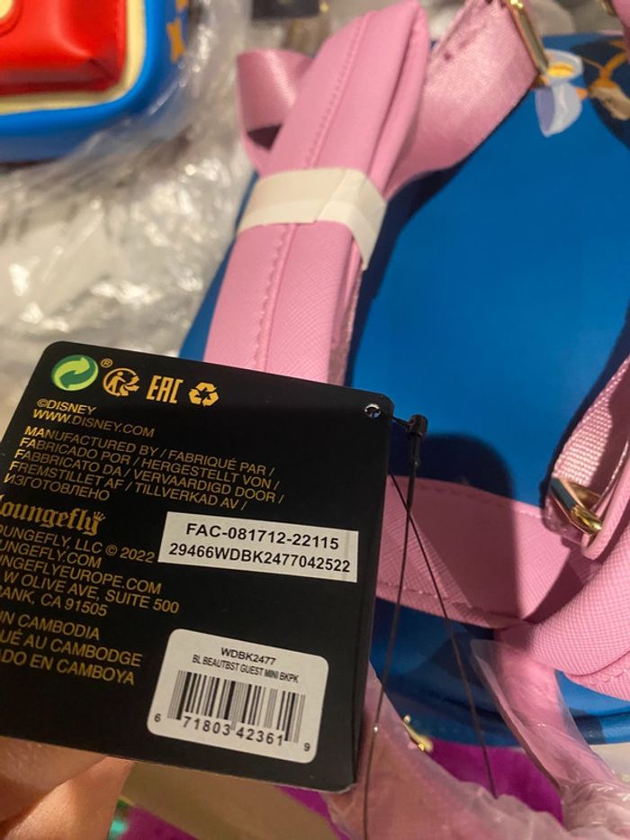 Sac a dos belle et la bete - photo numéro 4