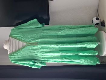 Robe d'été verte, taille unique