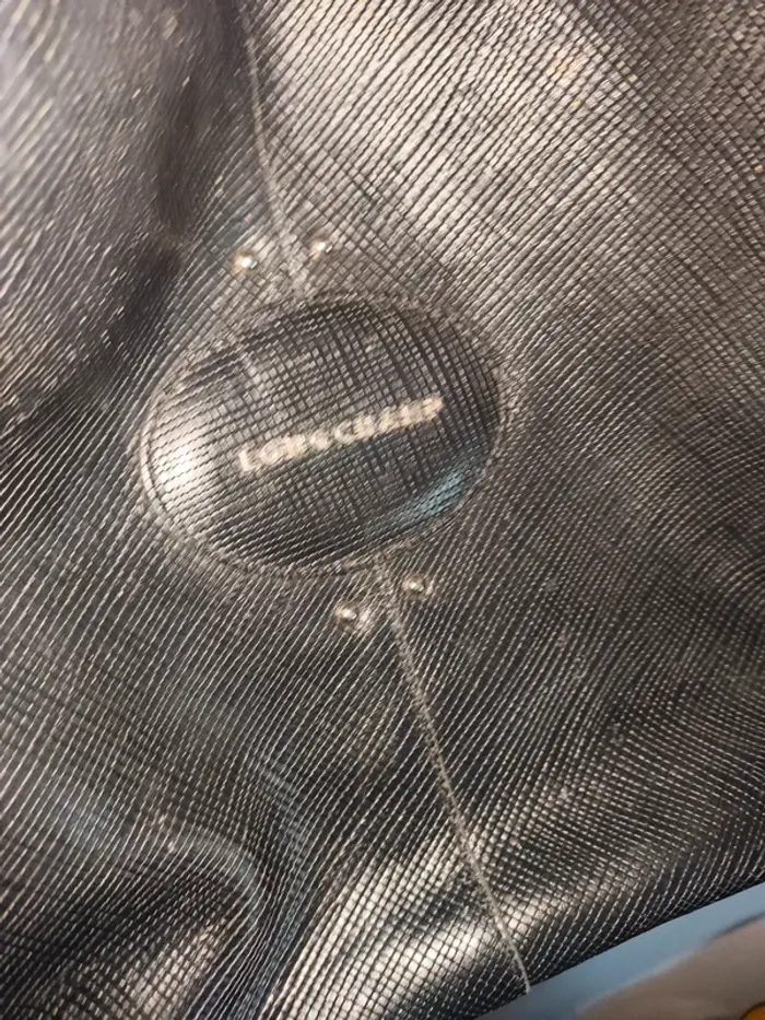Sac épaule Longchamp en excellent état cuir noir - photo numéro 12