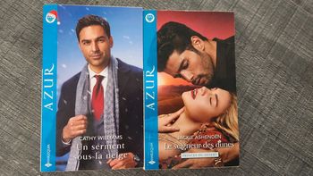 Livre collection azur lot de 2