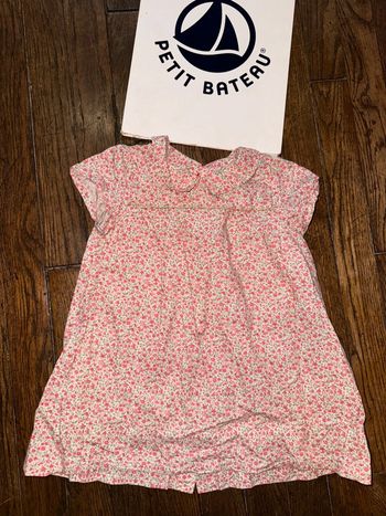 Robe petit bateau à col 6 mois