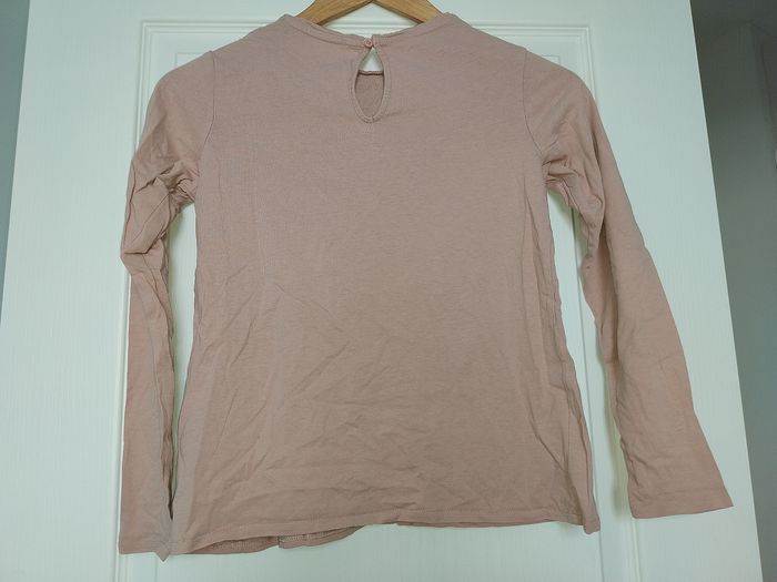 T-shirt manches longues rose - photo numéro 2
