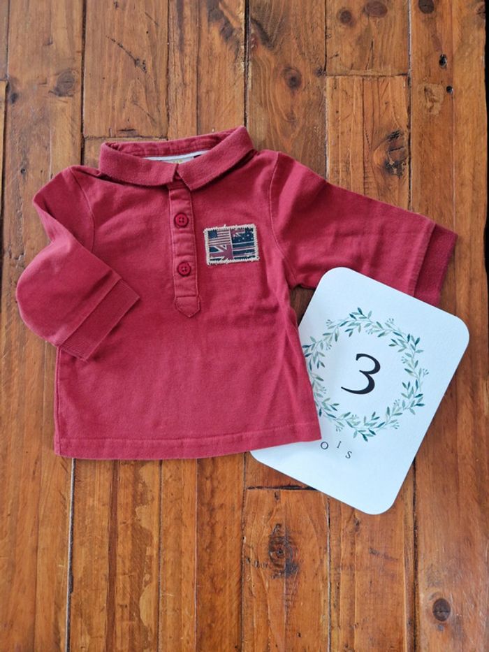 Polo manches longues Tape à l´œil