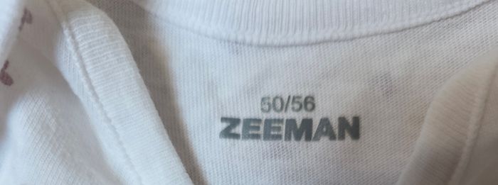 Lot de bodies neufs.  Zeeman. Taille 0/1 mois. - photo numéro 4