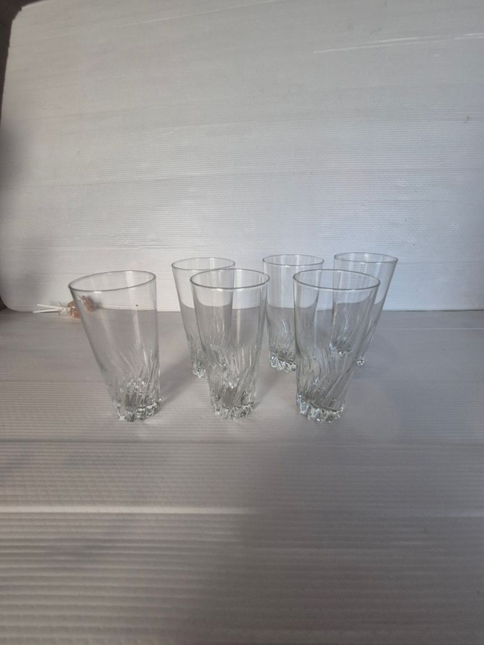 Lot de 6 verres