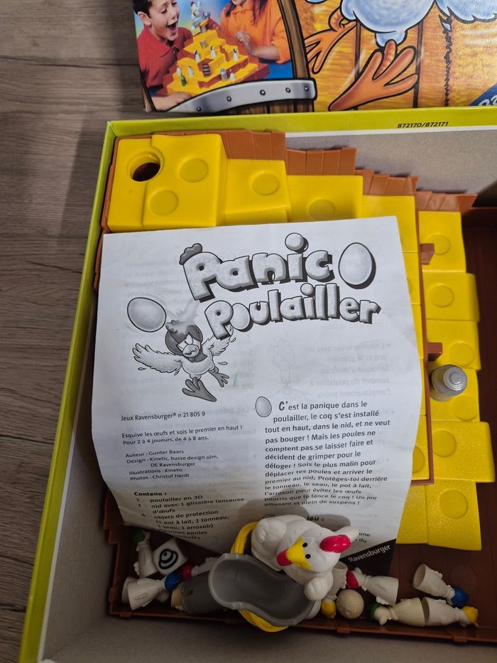 Jeux de société panique au poulailler - photo numéro 2