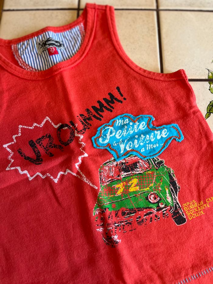 Marcelle rouge Camaïeu pour bébé garçon 23mois - photo numéro 2