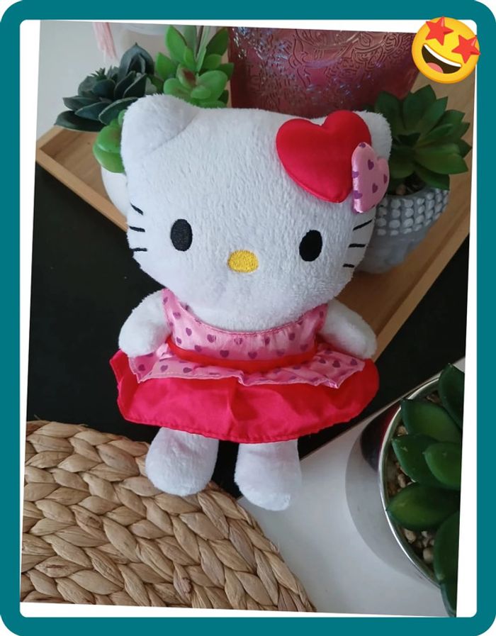 Péluche doudou Hello Kitty🌿💝 - photo numéro 4
