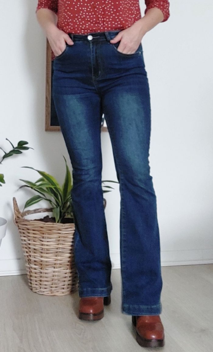 Jean brut bootcut