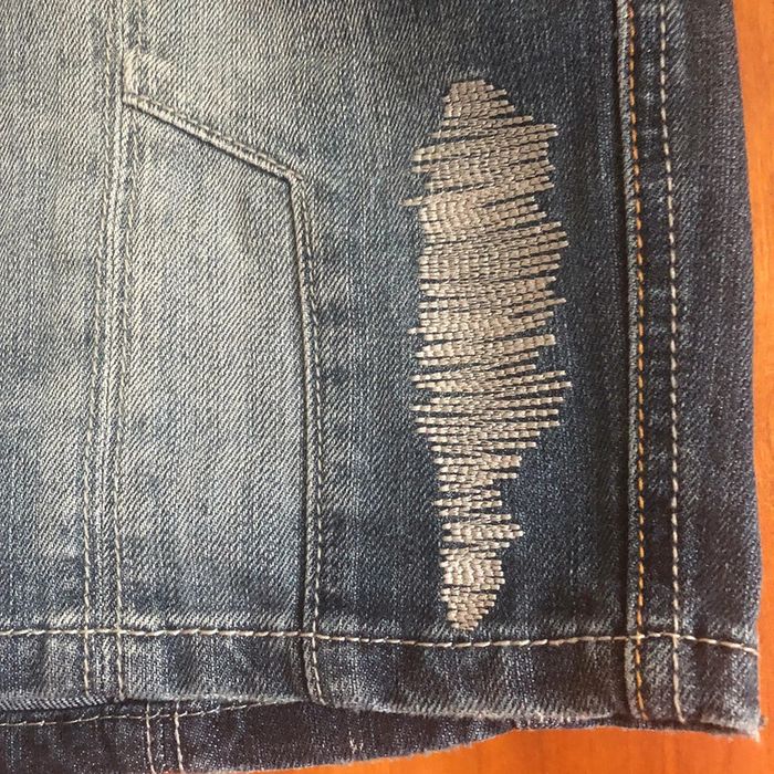 Jupe en jeans 👖  40 Reserved - photo numéro 3