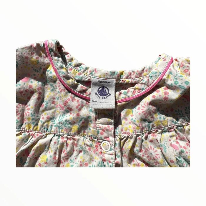 Lot 3 robes d'été Petit Bateau 12 mois TBE (18€) - photo numéro 9