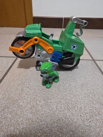 Moto pat patrouille verte