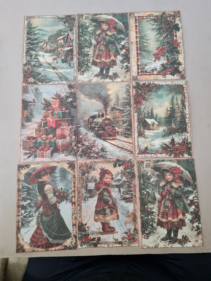 N12 images de fond Noël neige personnages