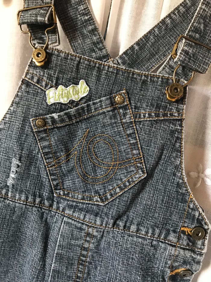 Salopette en jeans 18 mois Orchestra