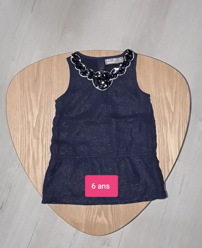 🔮 Débardeur Brillant Orchestra en 6 ans 🔮