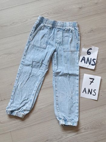 Pantalon jeans 6/7ans garçon 122cm