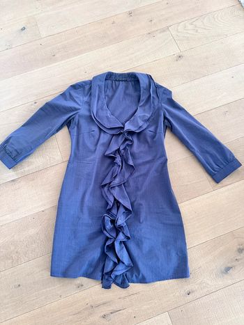 Chemise longue Sisley violette