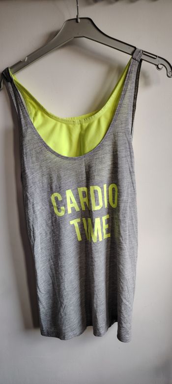 Débardeur sport Sonia Tlev x Undiz – “Cardio Time”