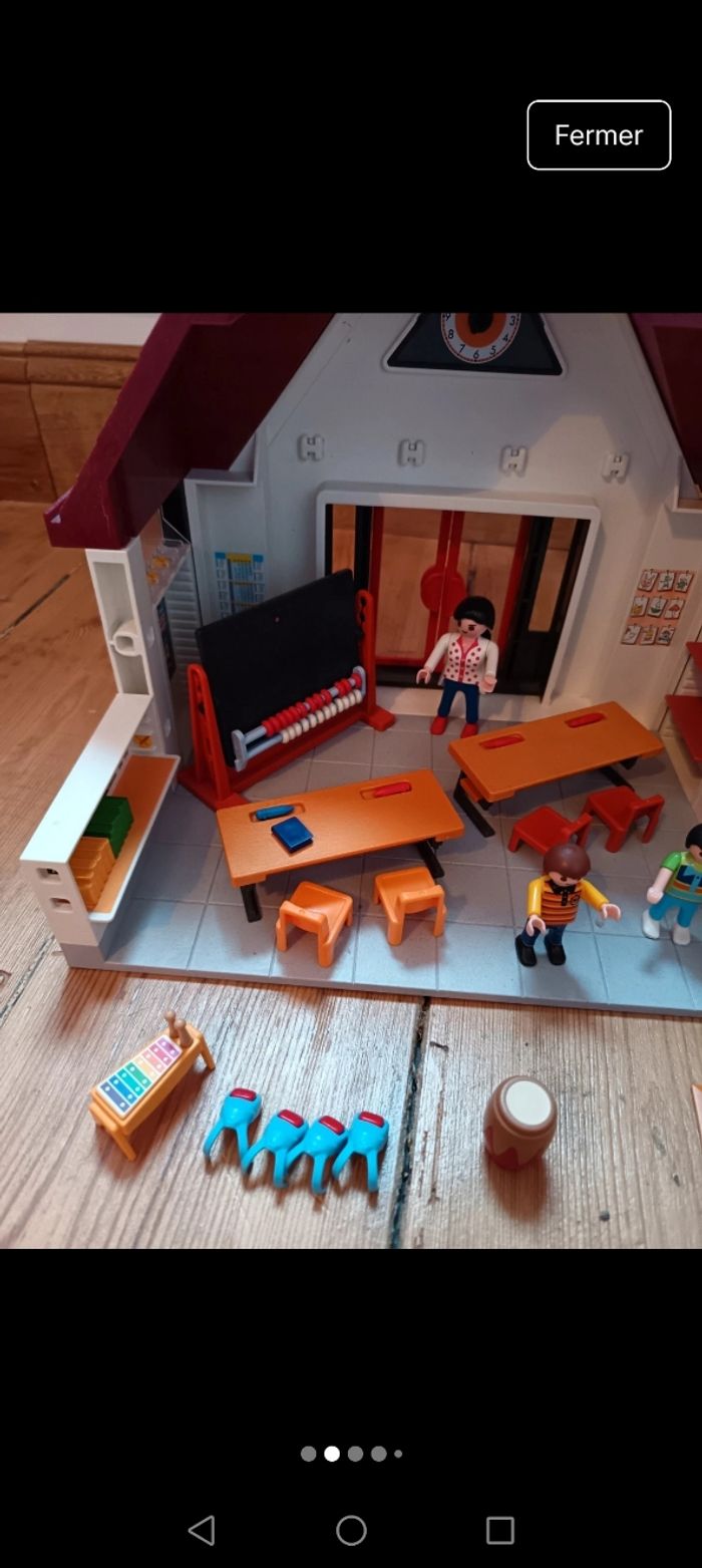 École playmobil