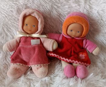 Lot de 2 Doudous poupées-  Corolle 