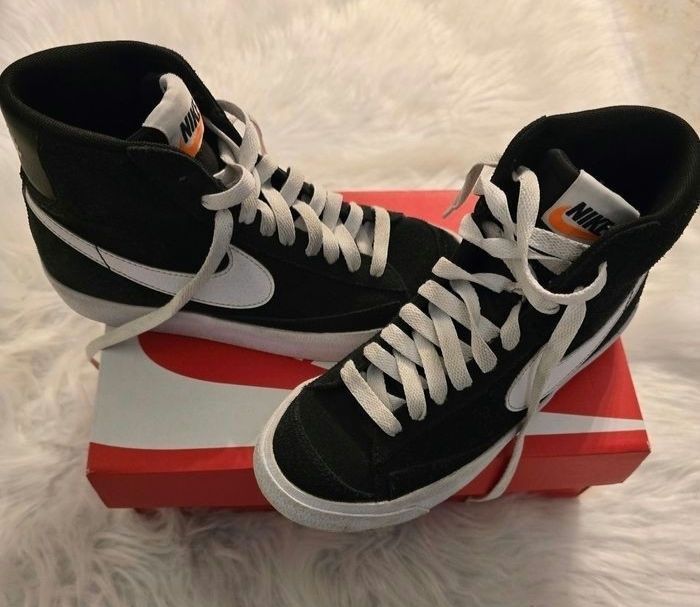 SUPERBES Baskets  NIKE blazer mid, pointure 35.5  (mises 2 fois)🤩😍unisex - photo numéro 3