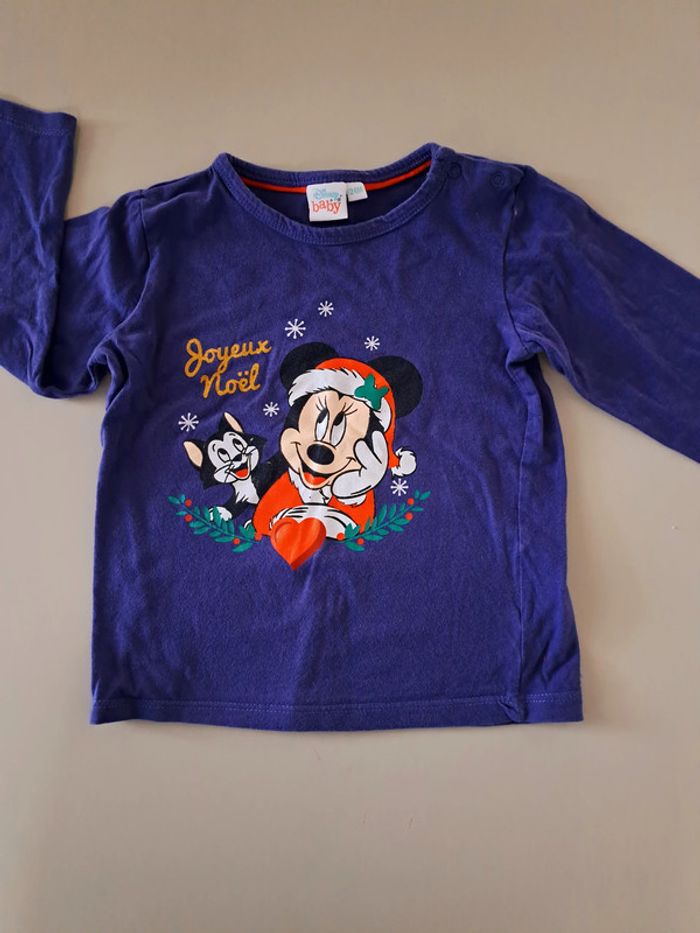 Tee-shirt manches longues Minnie đź‘¶