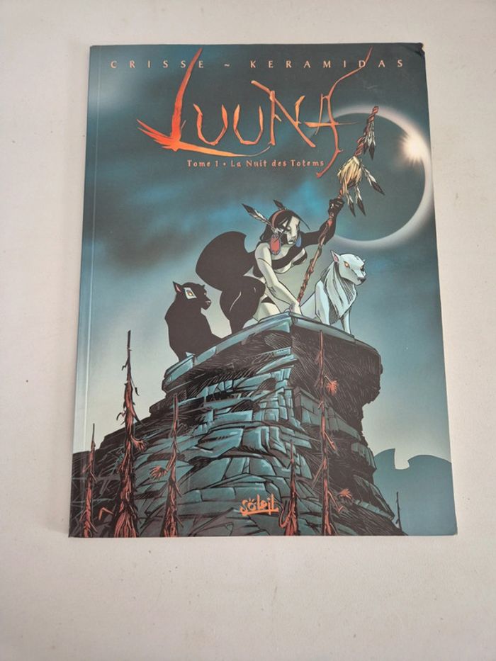 BD Luuna Tome 1 la nuit des totems