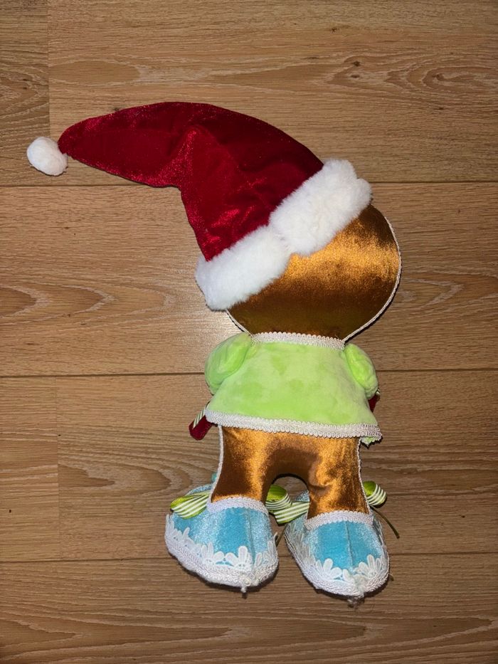 Grande décoration de Noël - Gingerbread man / Peluche pain d'épices neuf 36 cm - photo numéro 2
