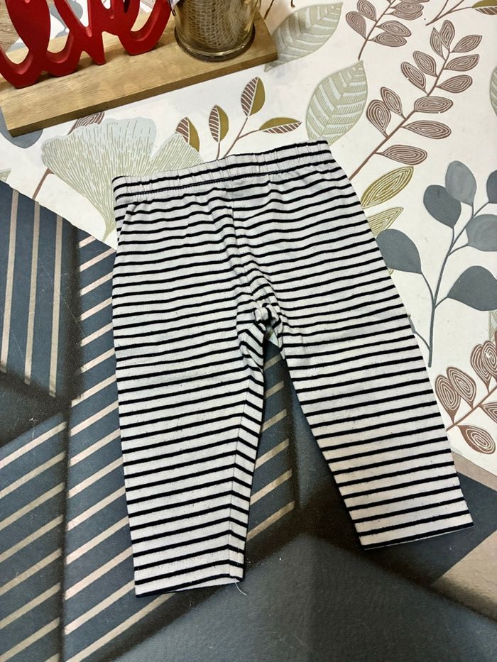 Lot de 9 pantalons / leggings - 6 mois - photo numéro 4