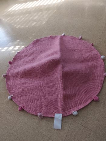 Tapis rond filles 