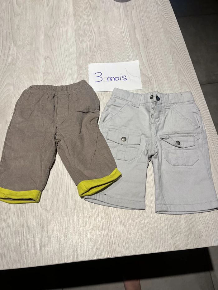 Lot de 2 pantalons