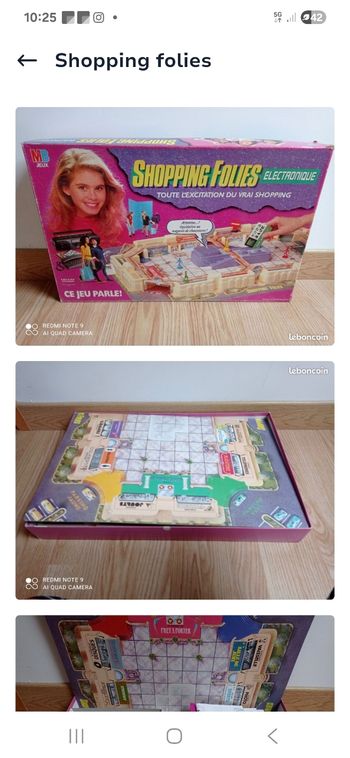 Jeux shopping folie