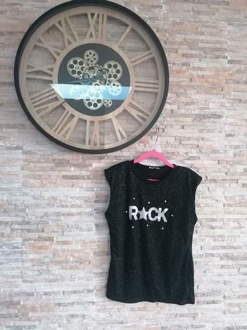 Débardeur paillettes Gemo taille 14ans fille #14ans_krocaro