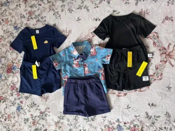 Lot vêtement bébé garçon tee shirt short neuf