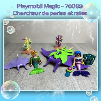 Playmobil Magic - 70099 Chercheur de perles et raies