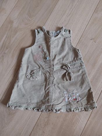 Robe velours fille Kiabi 9 mois (78)