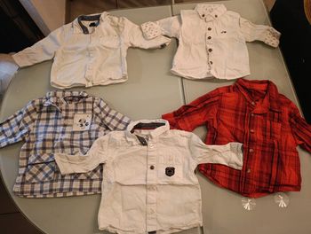 Lot 5 chemises