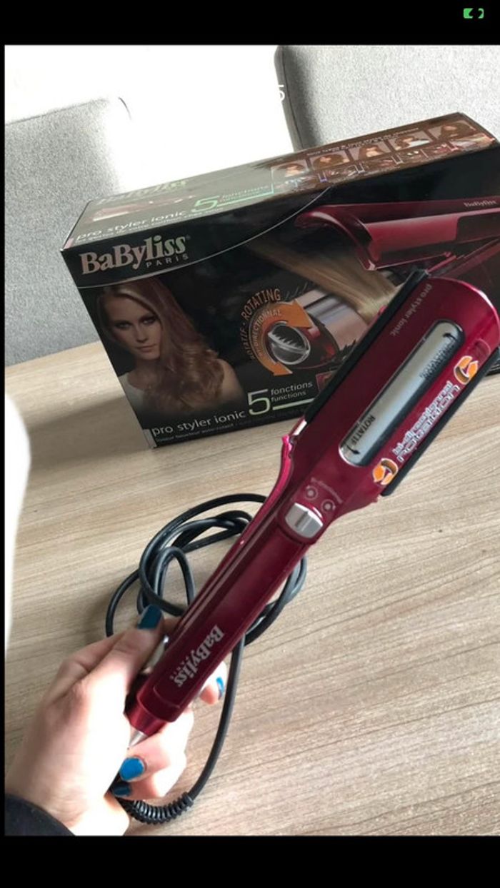 Lisseur babyliss pro styler ionic 5 fonctions - photo numéro 2