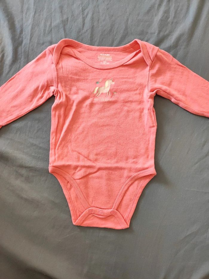 Body manches longues 9 mois Kiabi