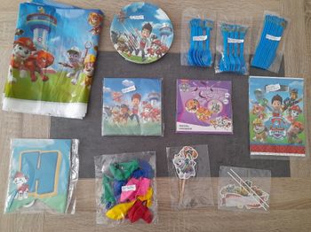 Lot anniversaire pat patrouille